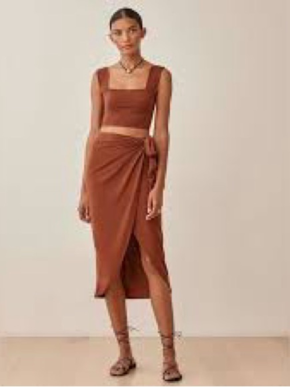 Reformation Rika Knit Two Piece set - Picture 2 of 6